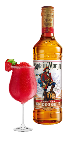 Captain Morgan Spiced Gold Strawberry Daiquiri