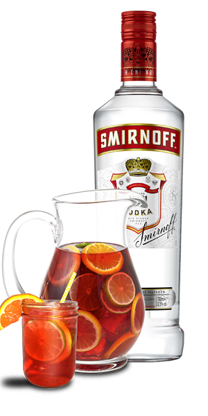 Punch Smirnoff Vodka and Cranberry Juice