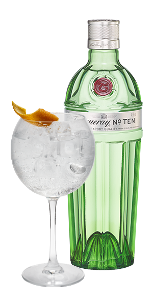 Tanqueray No. Ten Gin & Tonic with Orange Peel