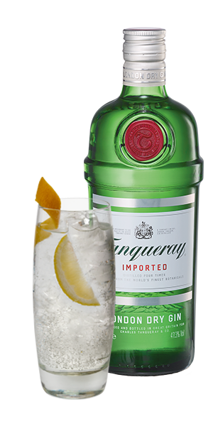 Tanqueray London Dry Gin & Tonic with Orange & Lemon
