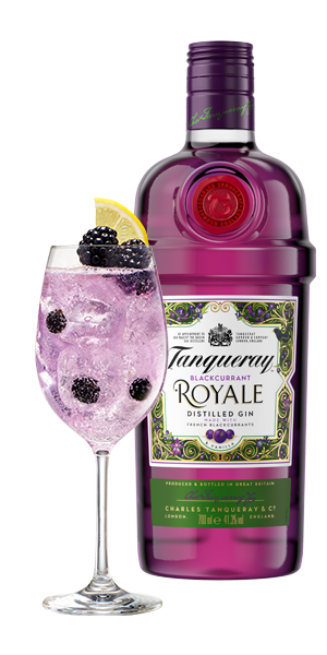 Tanqueray Blackcurrant Royale Spritz