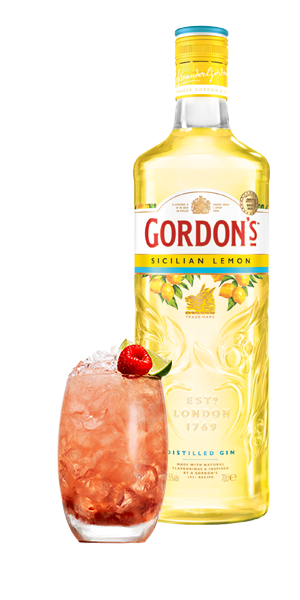 Gordon’s Sicilian Lemon Ruby Cooler
