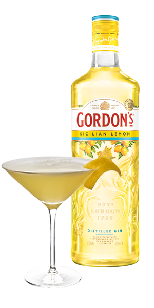 Gordon’s Sicilian Lemon White Lady