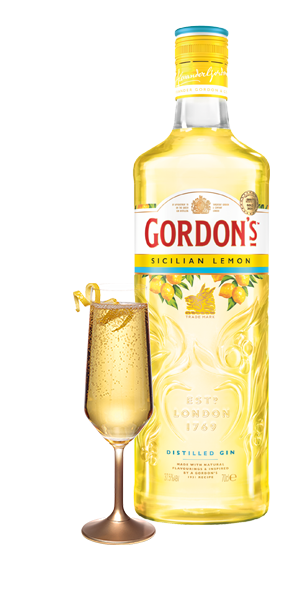 Gordon’s Sicilian Lemon Fizz